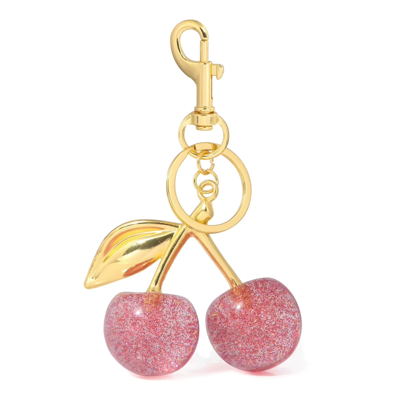 Sevilla Cherry Pink Handbag Charm Pendant