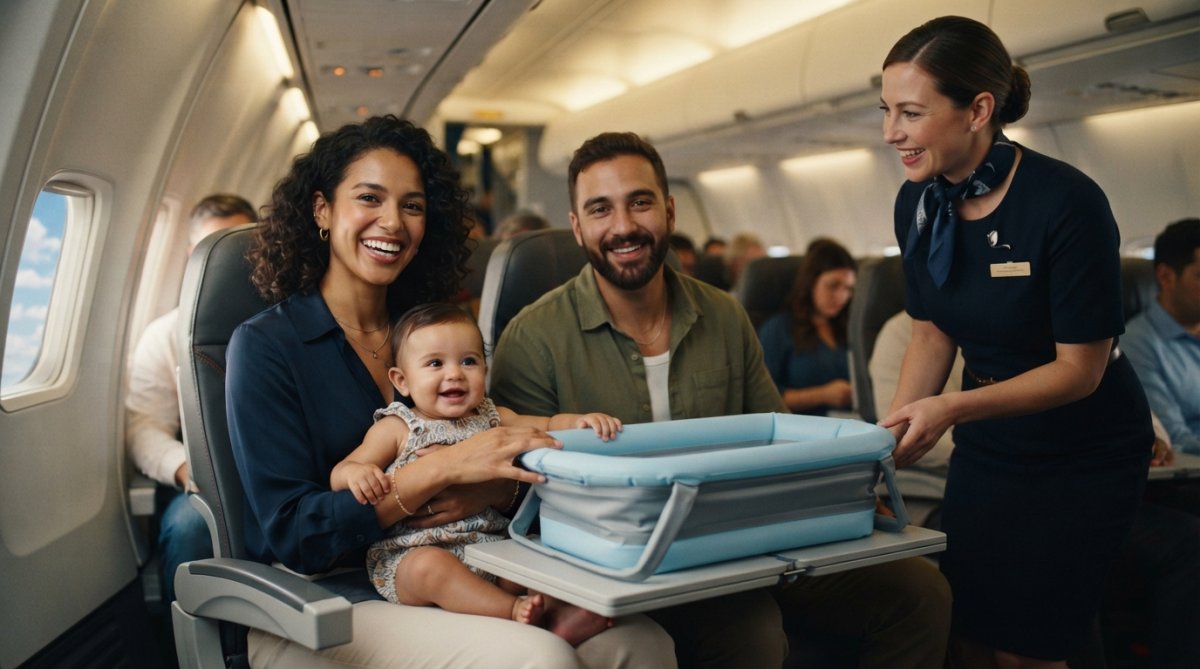 Baignoire bébé voyage avion : conseils et astuces 2026