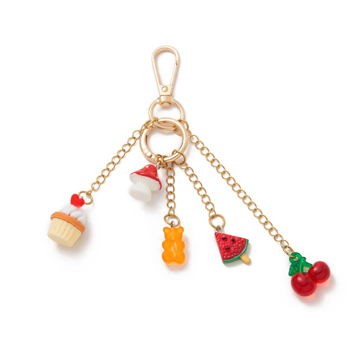 Valparaiso Handbag Charm Pendant Cupcake Teddy
