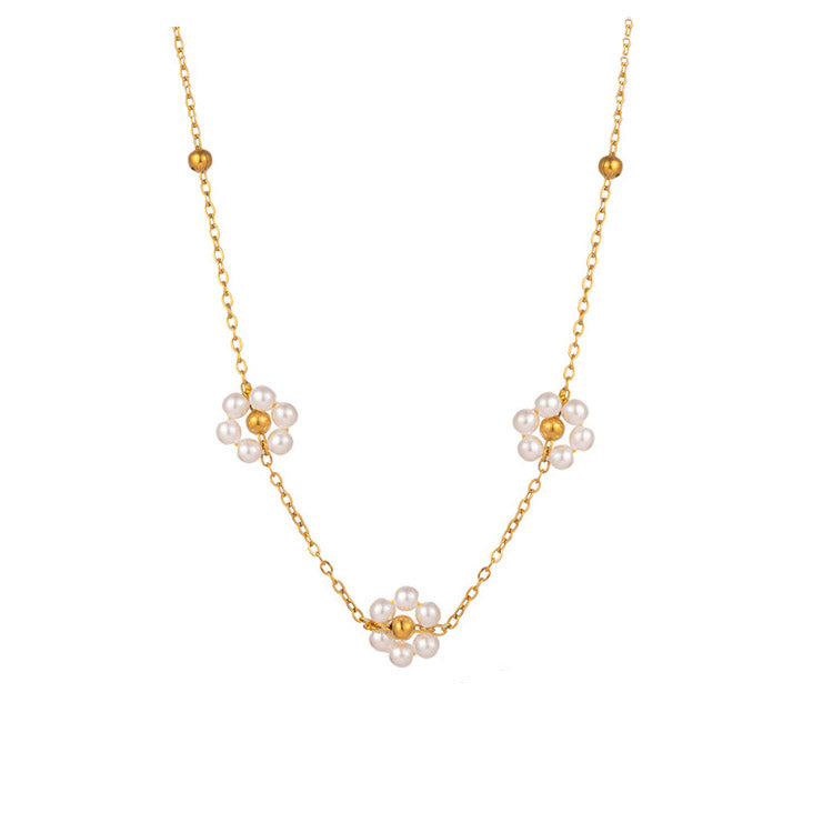 Daisy Flowers Handmade Necklace
