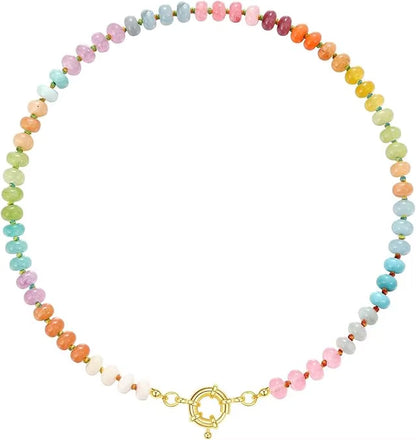 Ibiza  Rainbow Choker Necklace