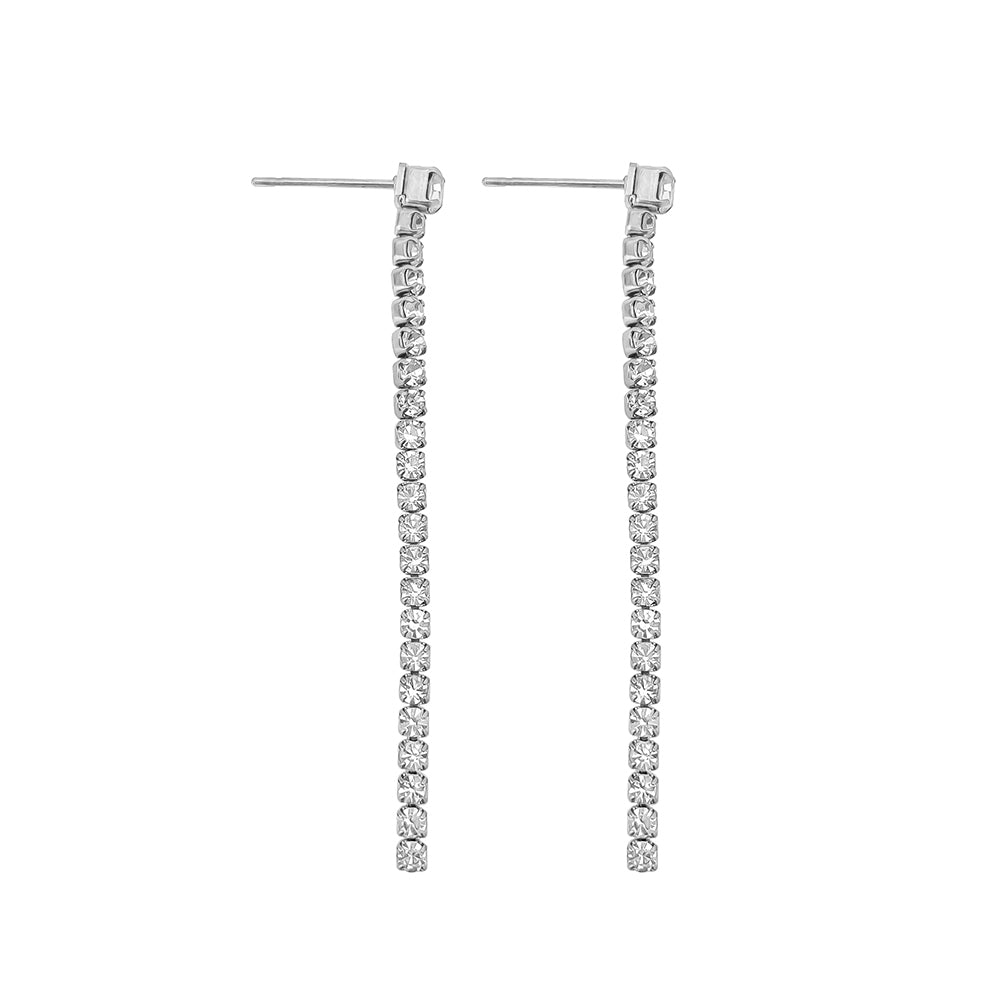 New York Diamond Raindrop Earrings
