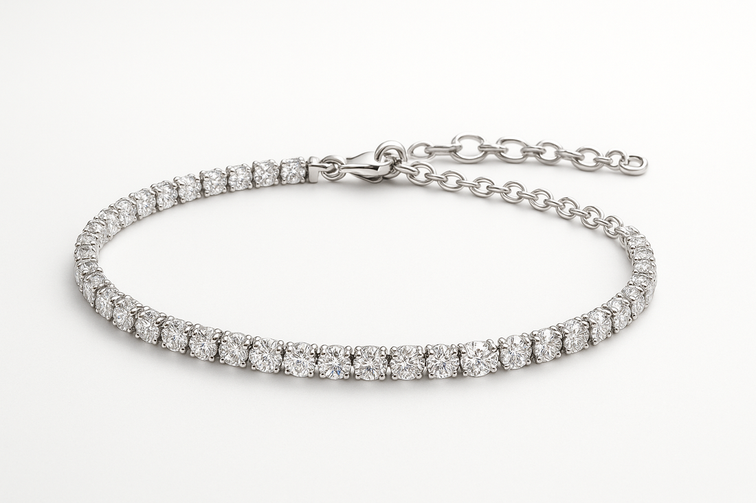 diamand tennis bracelet 15 cm extendable 3cm extra
