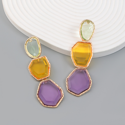 Ibiza Colorful Bohemian Style Earrings