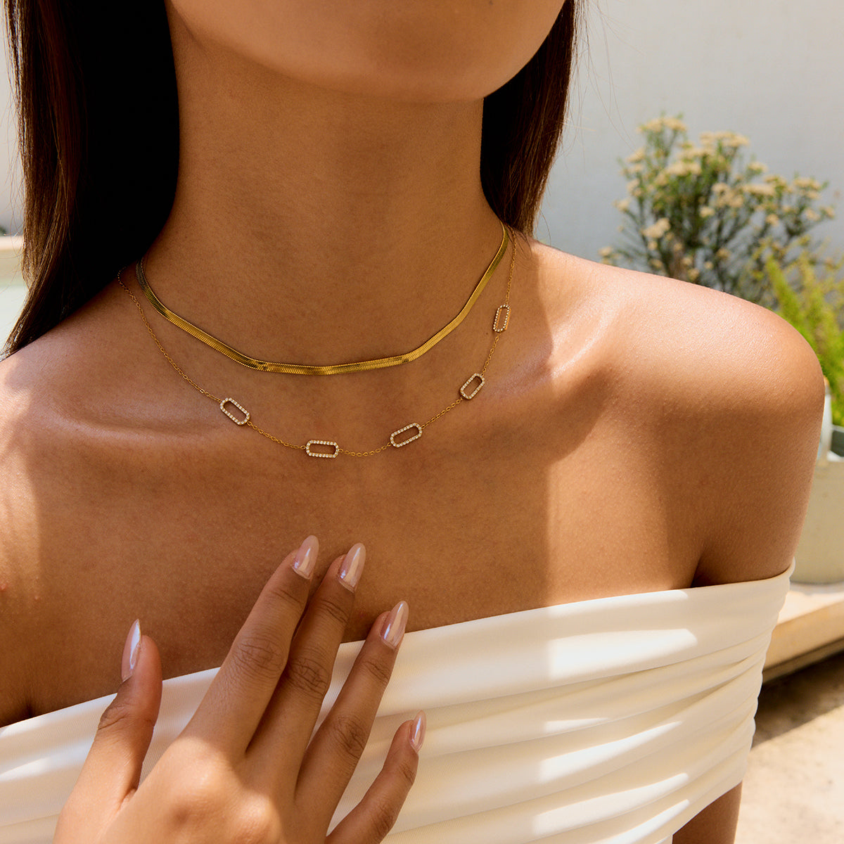 Roma Classic 18K Gold plated Necklace